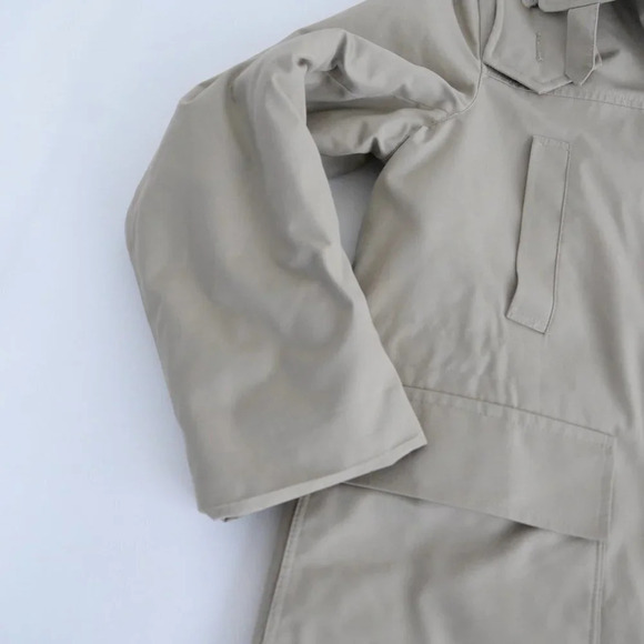 Vintage London Fog  Maincoats Tan Zip Up Puffer Winter Coat Size 42 - Picture 8 of 14